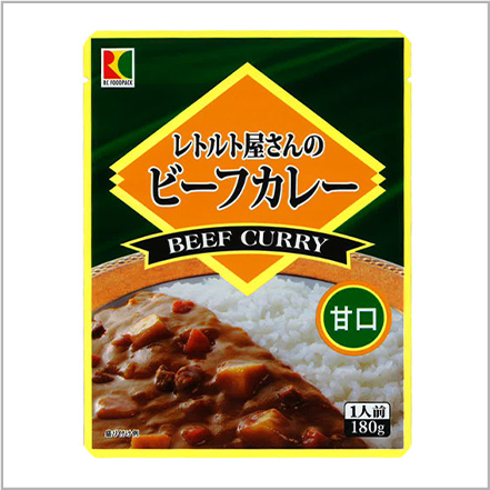 アール・シー・フードパック　レトルト屋さんのビーフカレー中辛 180ｇ